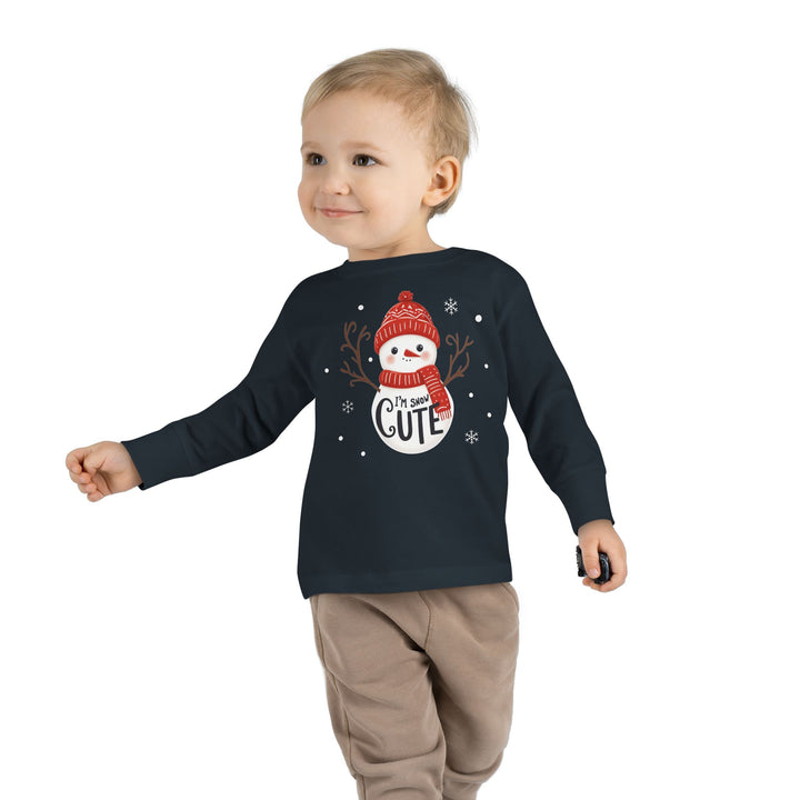 Snow Cute - Toddler Long Sleeve Tee