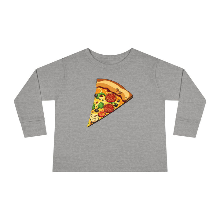 Pizza Slice - Toddler Long Sleeve Tee