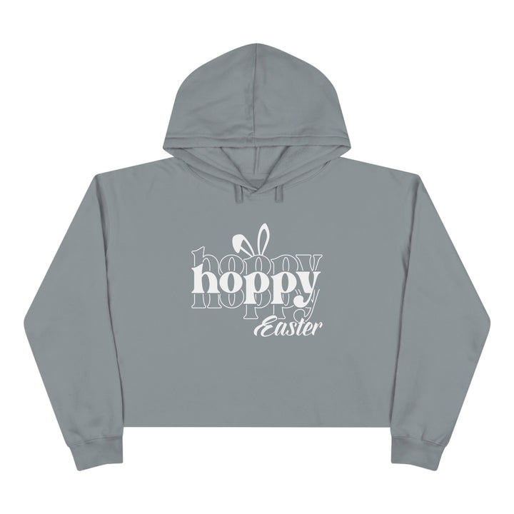 Hoppy Easter - Crop Hoodie
