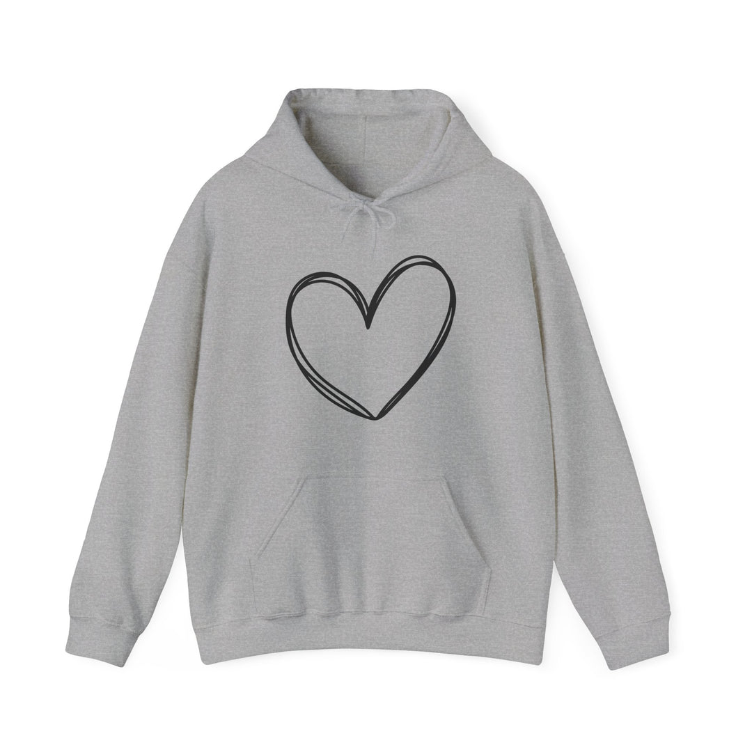 Heart -Unisex Heavy Blend™ Hooded Sweatshirt