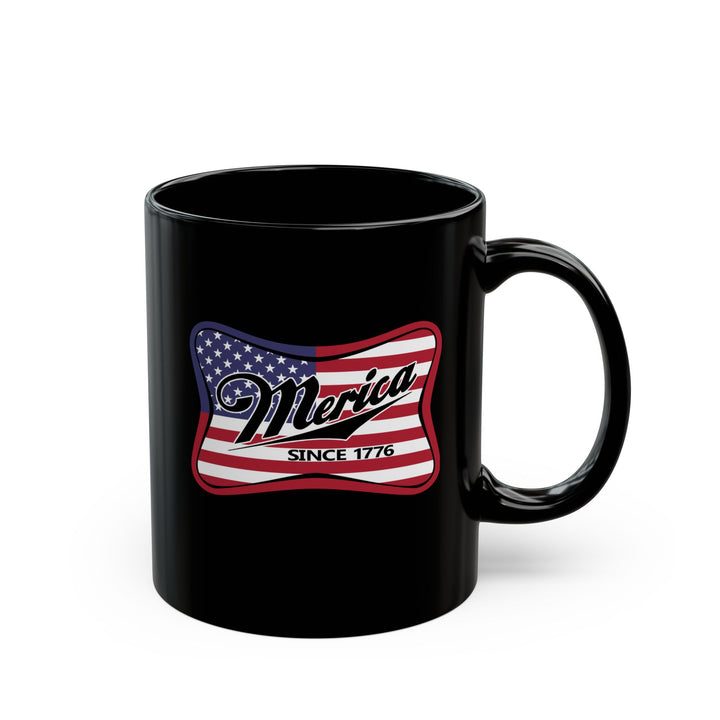 Merica - Black Mug (11oz, 15oz)