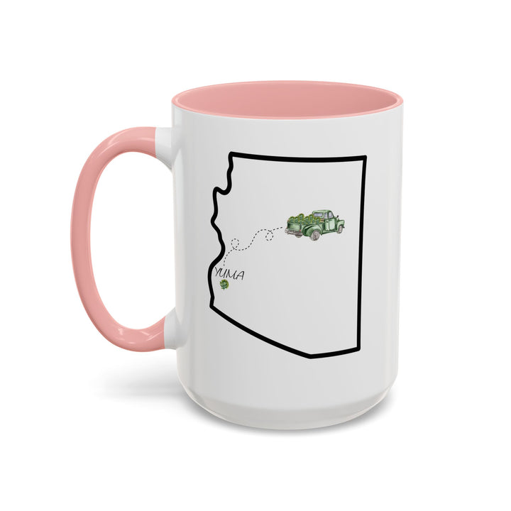 Yuma Lettuce Truck - Accent Coffee Mug (11, 15oz)