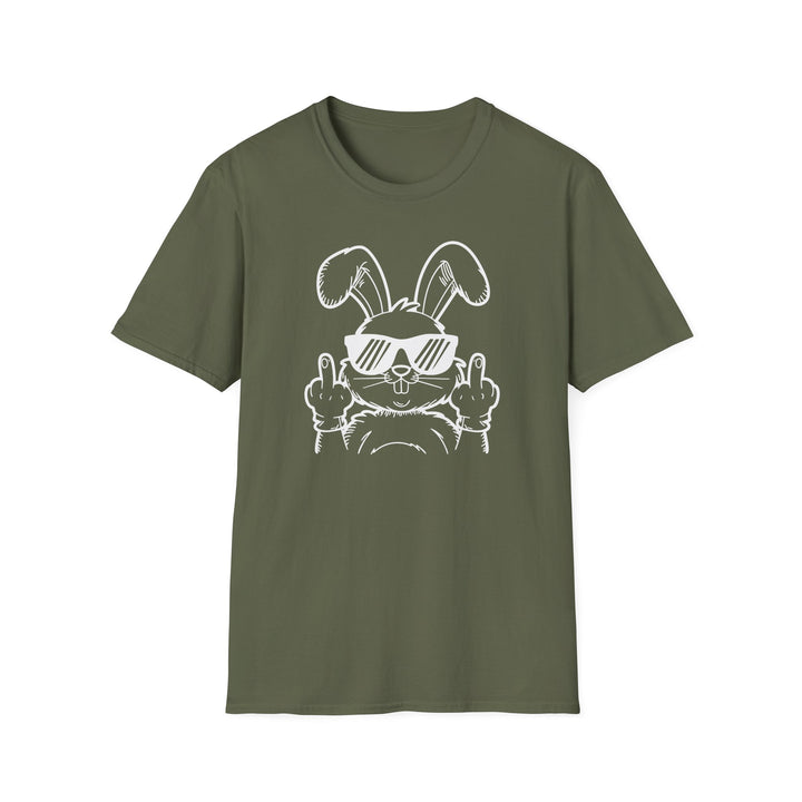 Middle Finger - Unisex Softstyle T-Shirt