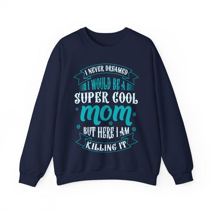 Super Cool Mom - Unisex Heavy Blend™ Crewneck Sweatshirt
