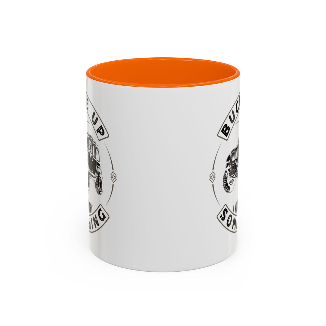 Buckle Up - Accent Coffee Mug (11, 15oz)