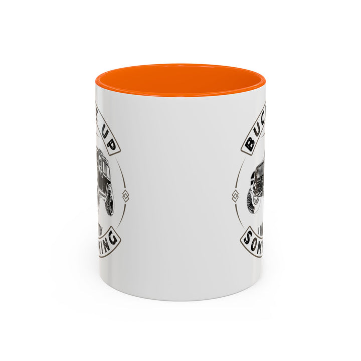 Buckle Up - Accent Coffee Mug (11, 15oz)