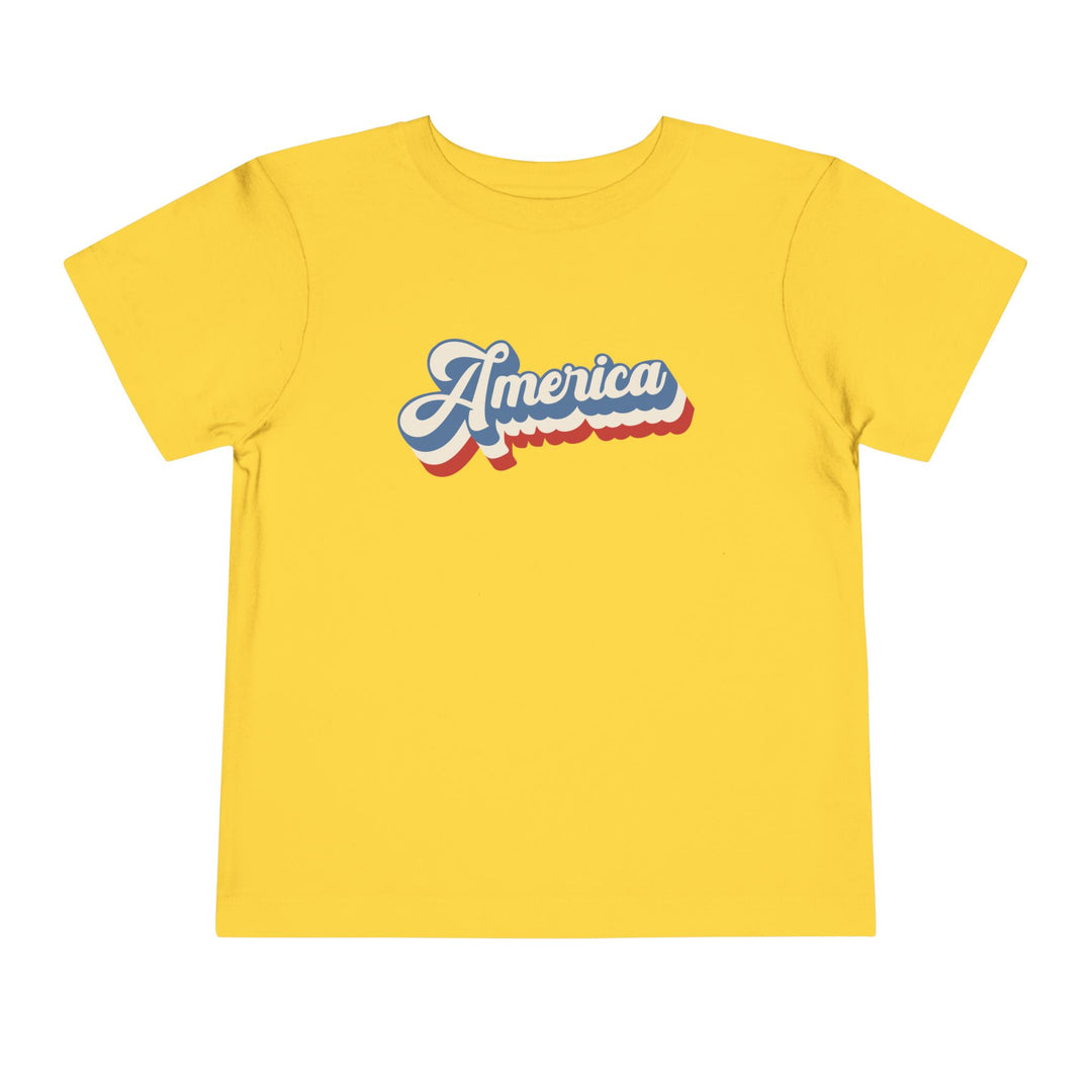 Retro America - Toddler Short Sleeve Tee