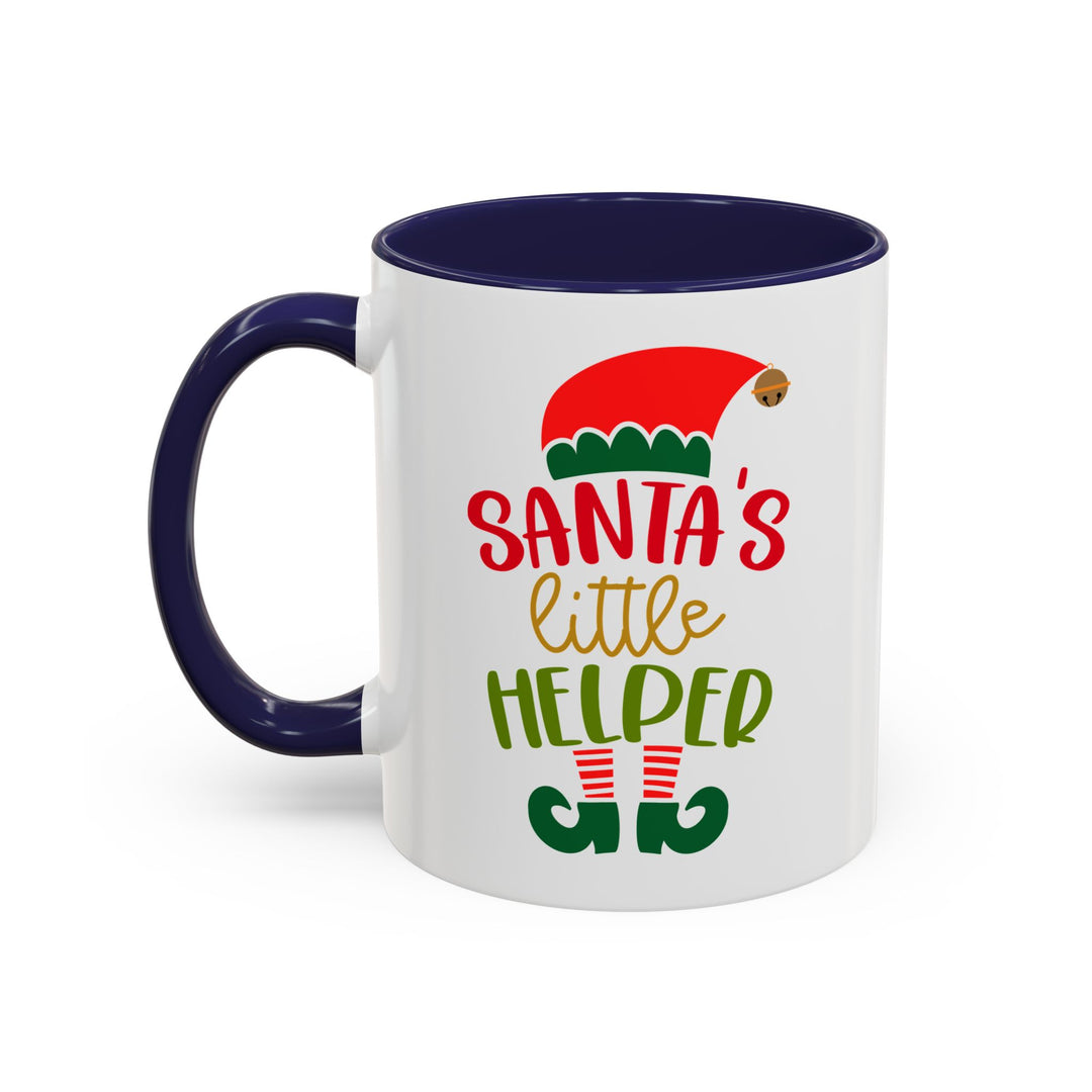 Santa's Little Helper - Accent Coffee Mug (11, 15oz)