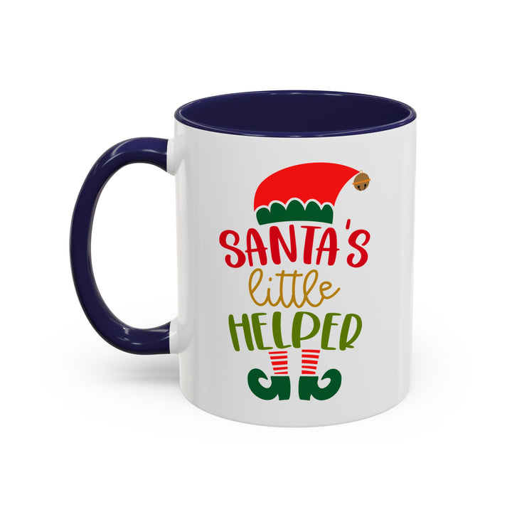Santa's Little Helper - Accent Coffee Mug (11, 15oz)