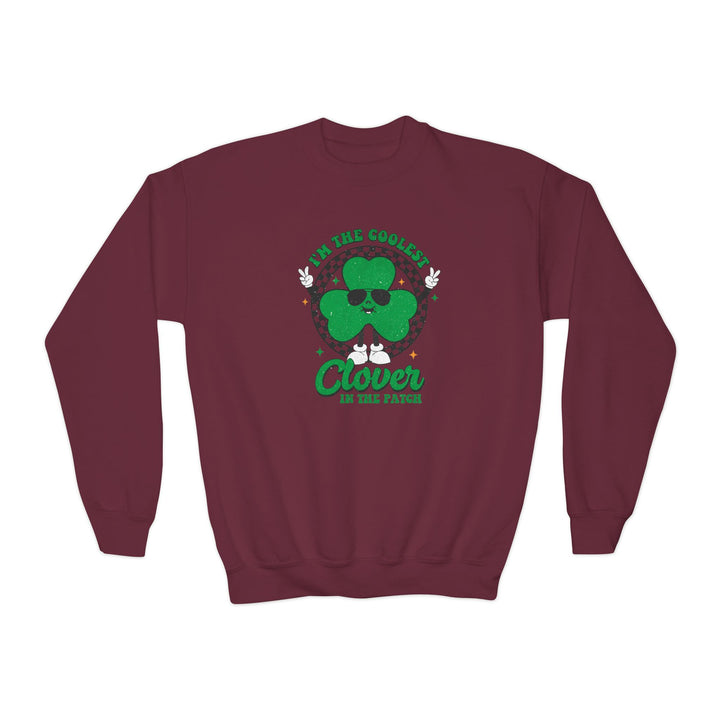 Coolest Clover - Youth Crewneck Sweatshirt