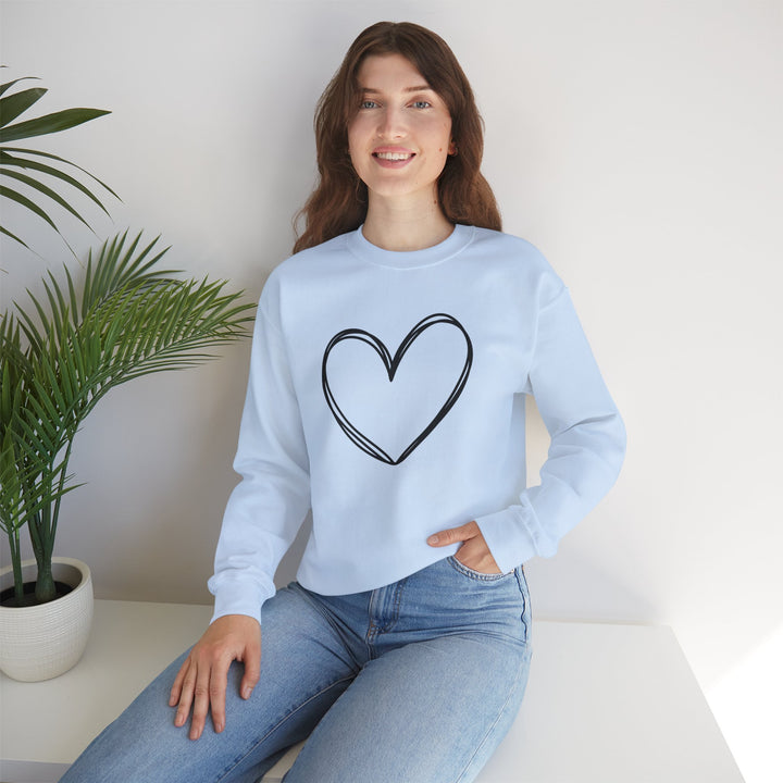 Heart - Unisex Heavy Blend™ Crewneck Sweatshirt
