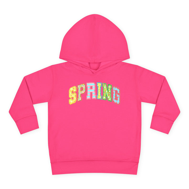 Spring Quilt - Toddler Pullover Fleece Hoodie