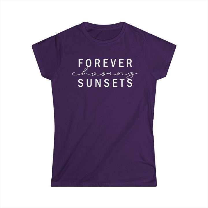 Forever Chasisng Sunsets - Women's Softstyle Tee