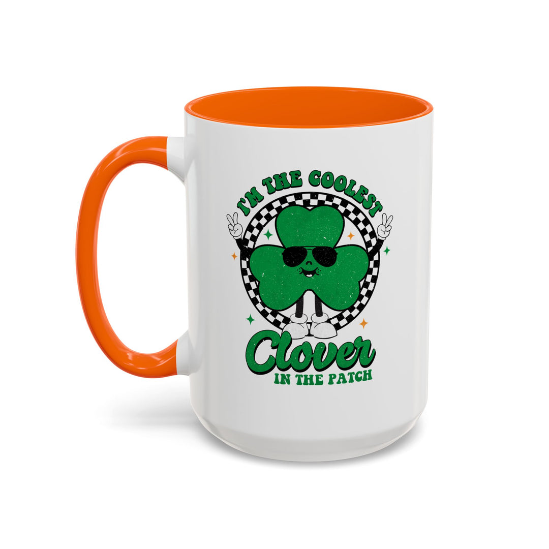 Coolest Clover - Accent Coffee Mug (11, 15oz)