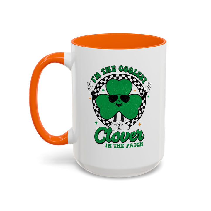 Coolest Clover - Accent Coffee Mug (11, 15oz)