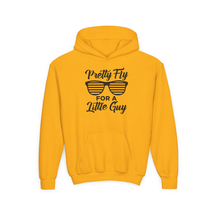 Pretty Fly For A Little Guy - Youth Heavy Blend Hooded Sweatshirt