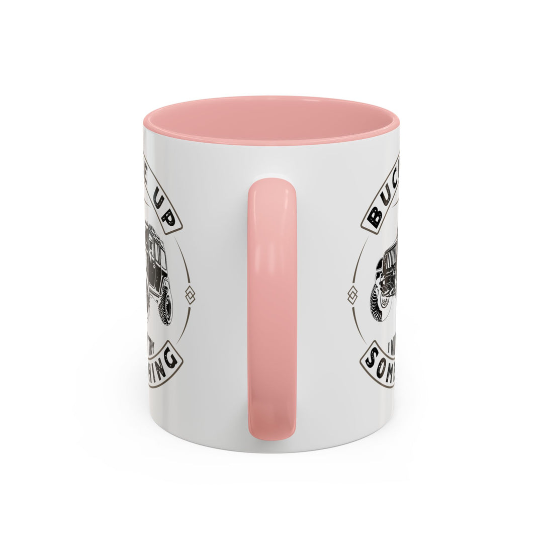 Buckle Up - Accent Coffee Mug (11, 15oz)