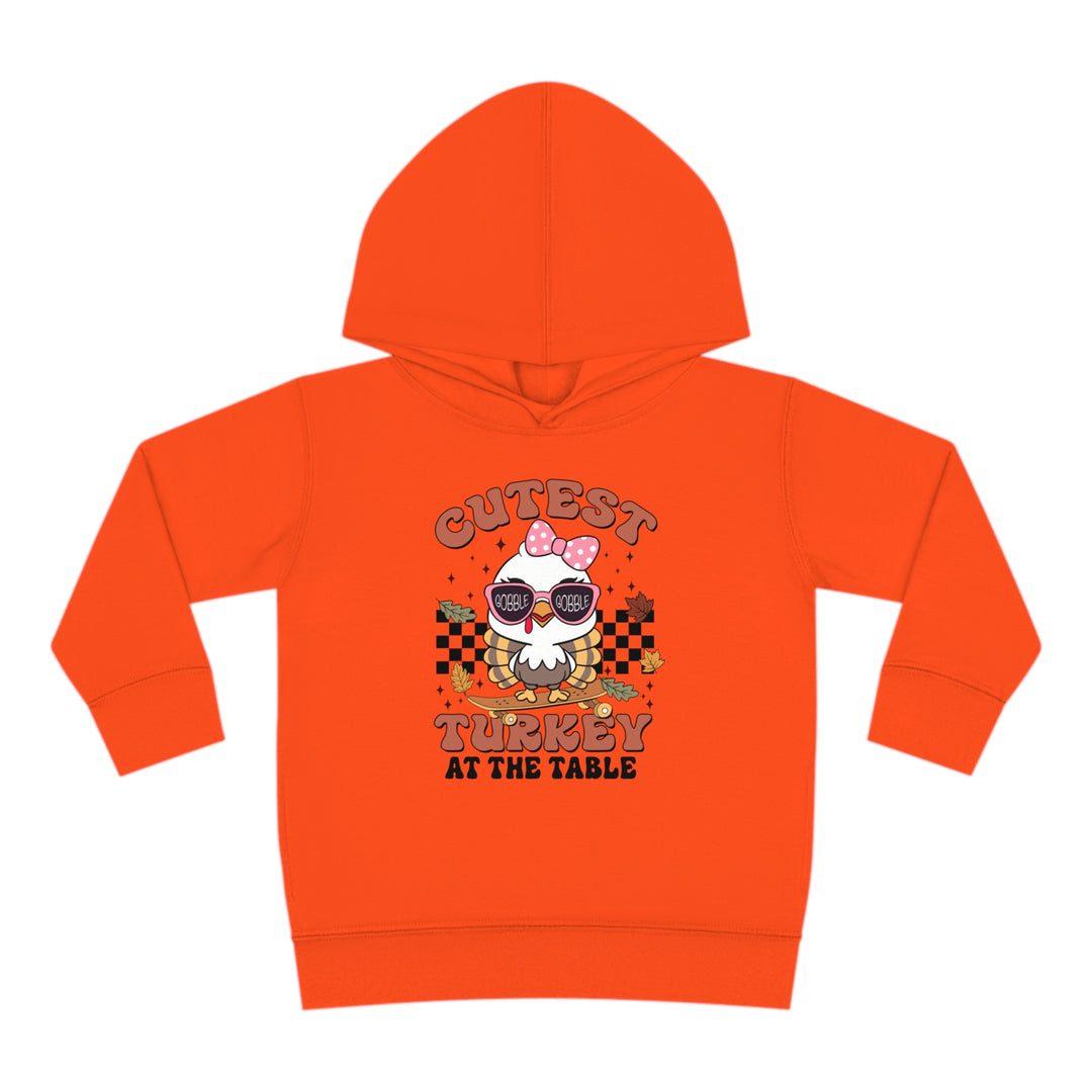 Cutest Turkey Girls - Toddler Pullover Fleece Hoodie