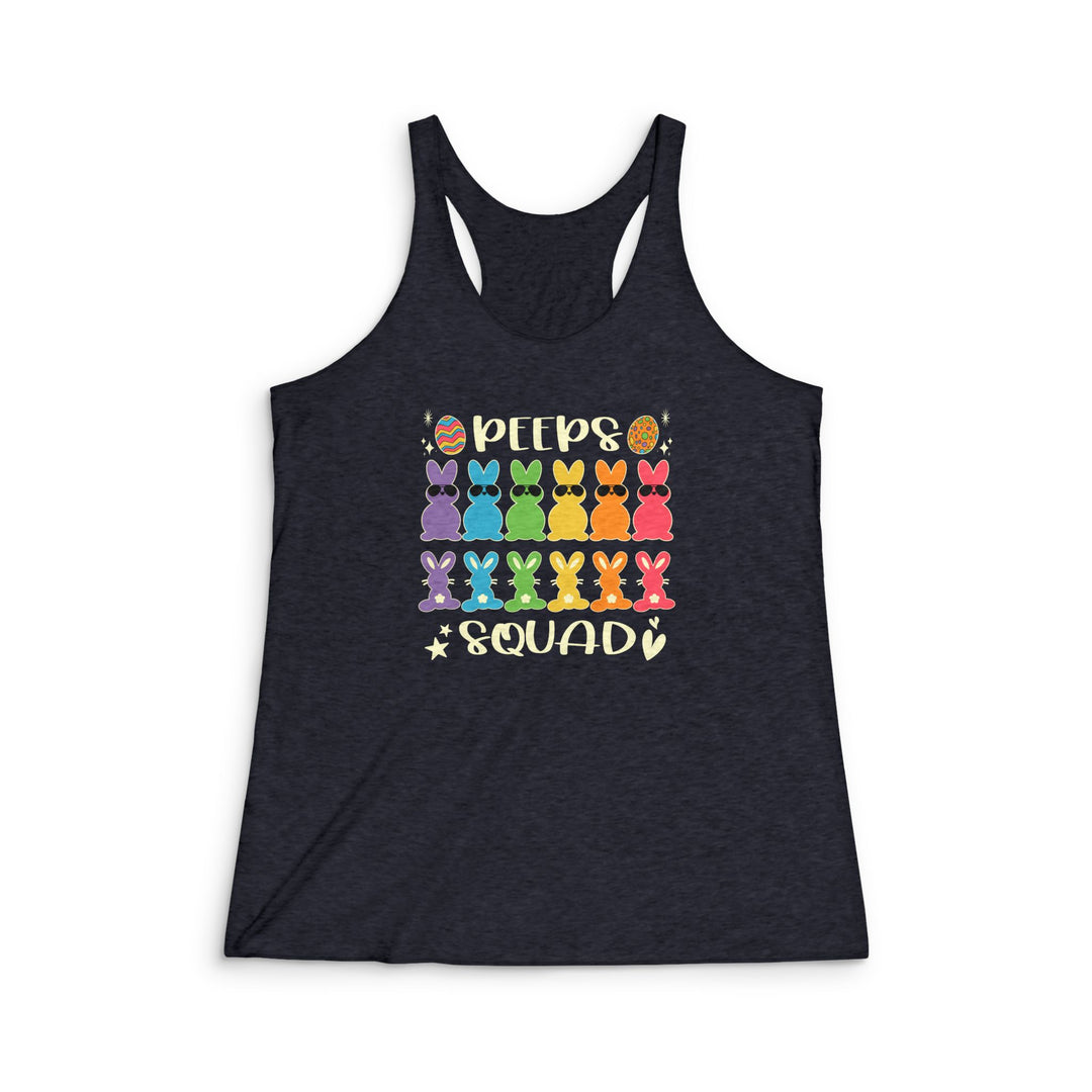 Peep Squad - Women's Tri-Blend Racerback Tank