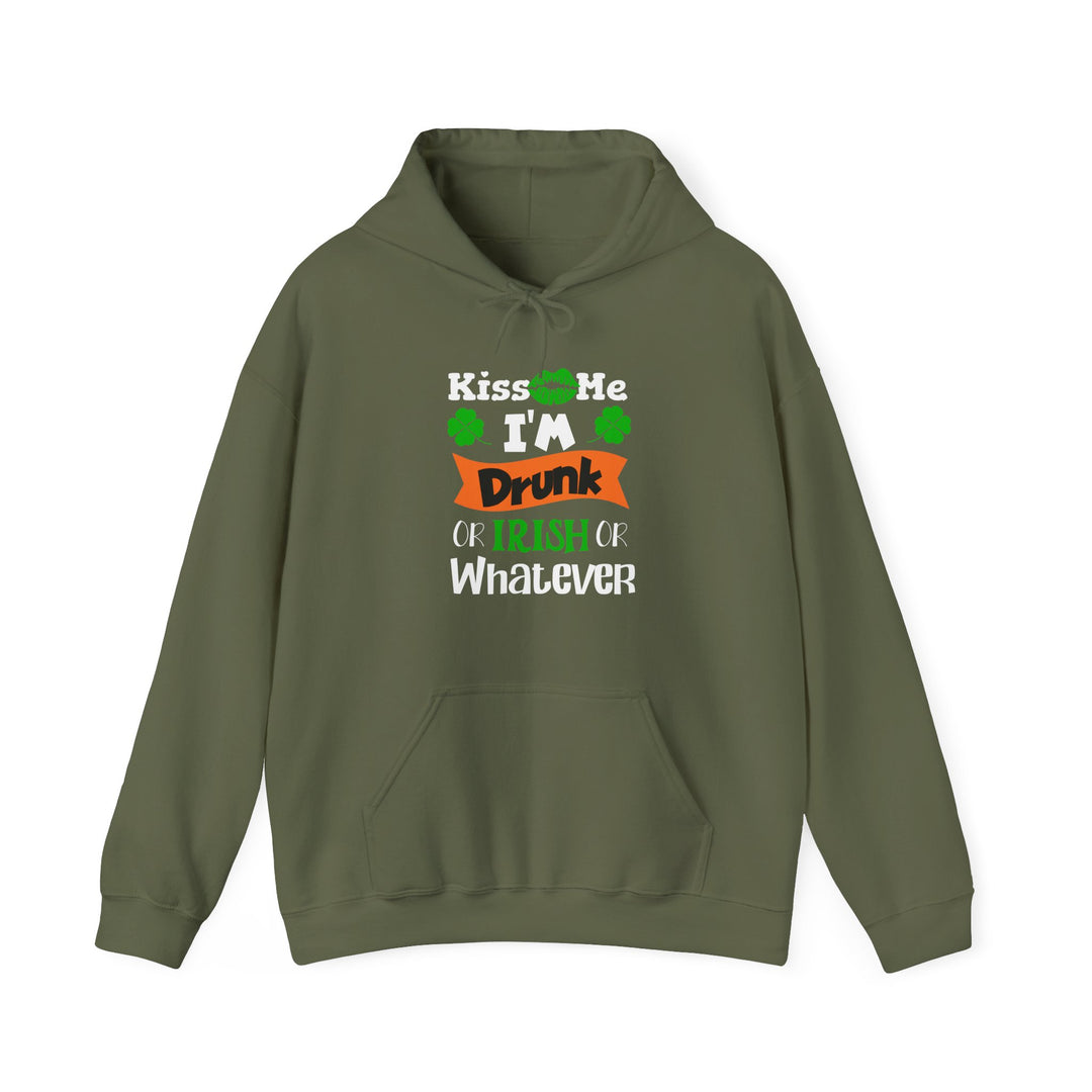 Kiss Me I'm Drunk - Unisex Heavy Blend™ Hooded Sweatshirt