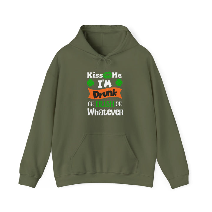 Kiss Me I'm Drunk - Unisex Heavy Blend™ Hooded Sweatshirt