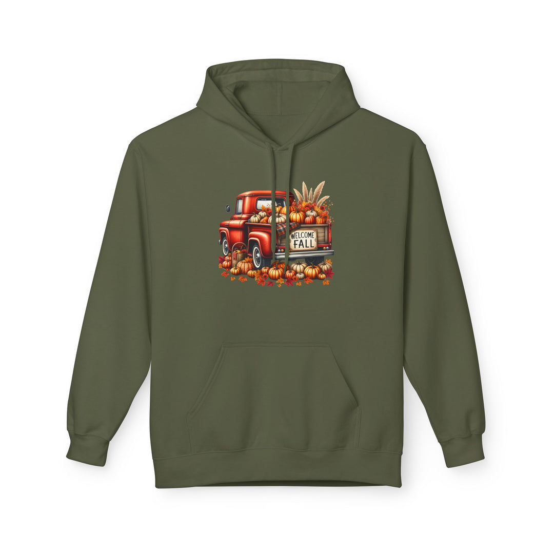 Welcome Fall - Unisex Midweight Softstyle Fleece Hoodie