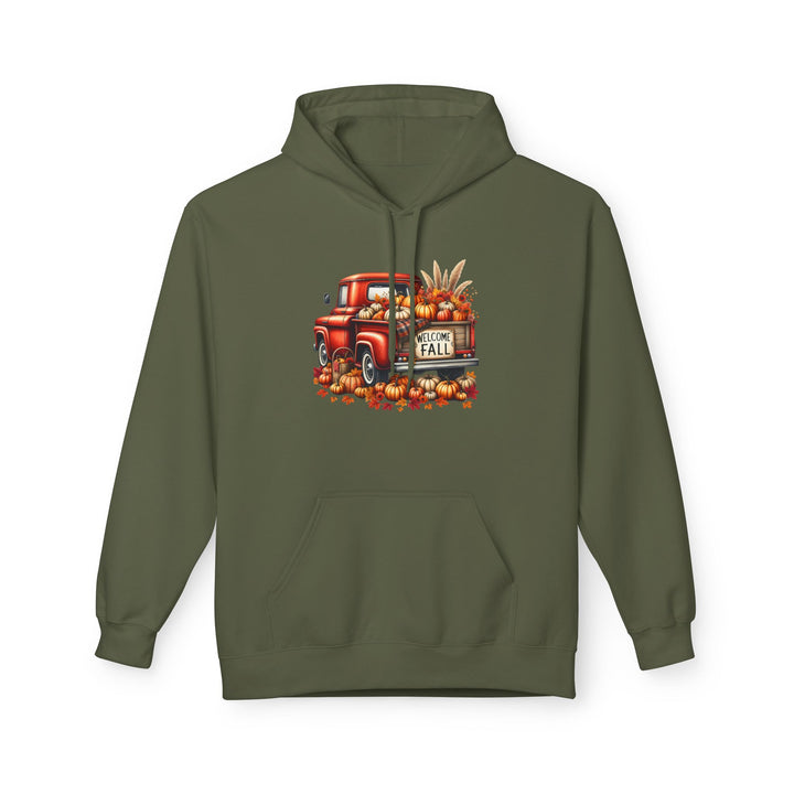 Welcome Fall - Unisex Midweight Softstyle Fleece Hoodie