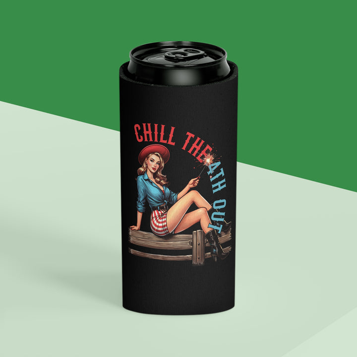 Chill The 4th Out - Can Cooler