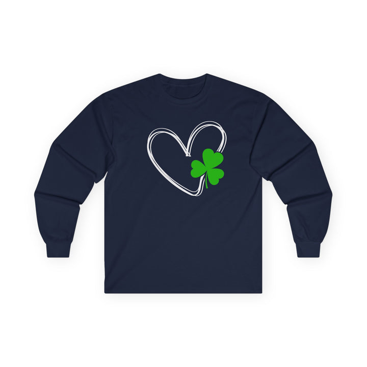 Heart & Clover - Unisex Ultra Cotton Long Sleeve Tee