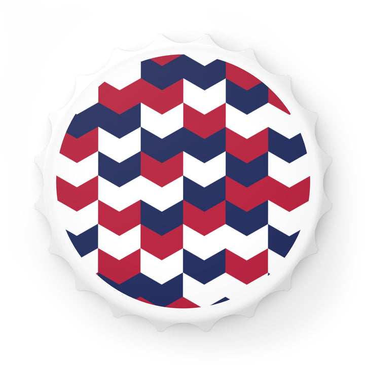 Patriotic Abstract - Bottle Opener