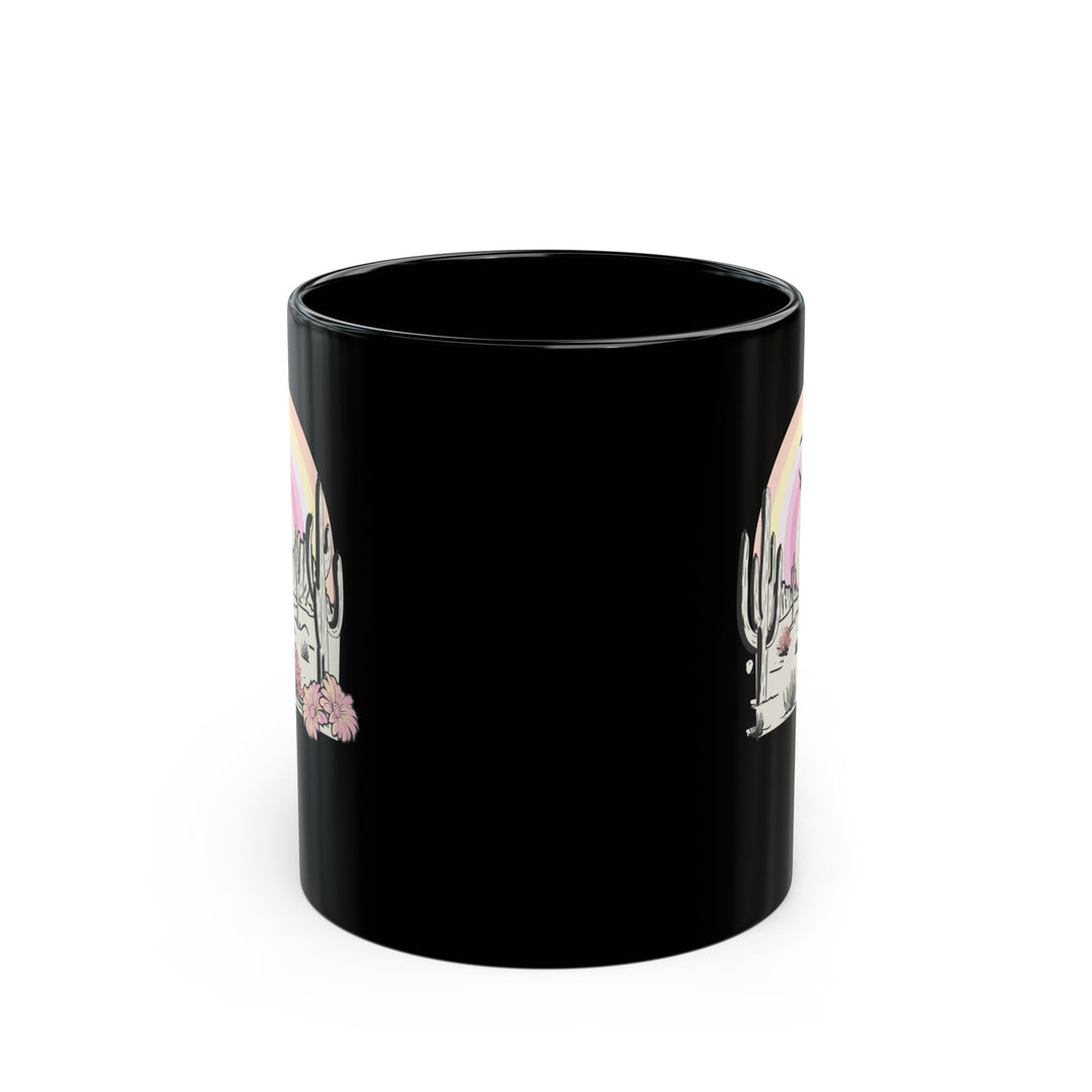 Desert Rainbow - Black Mug (11oz, 15oz)