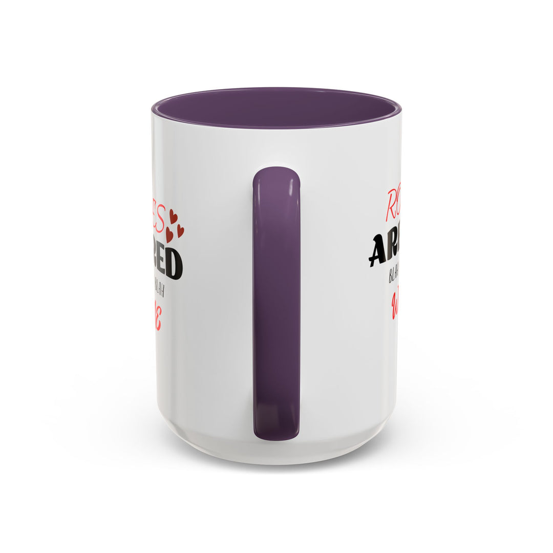 Blah Blah Blah Wine - Accent Coffee Mug (11, 15oz)
