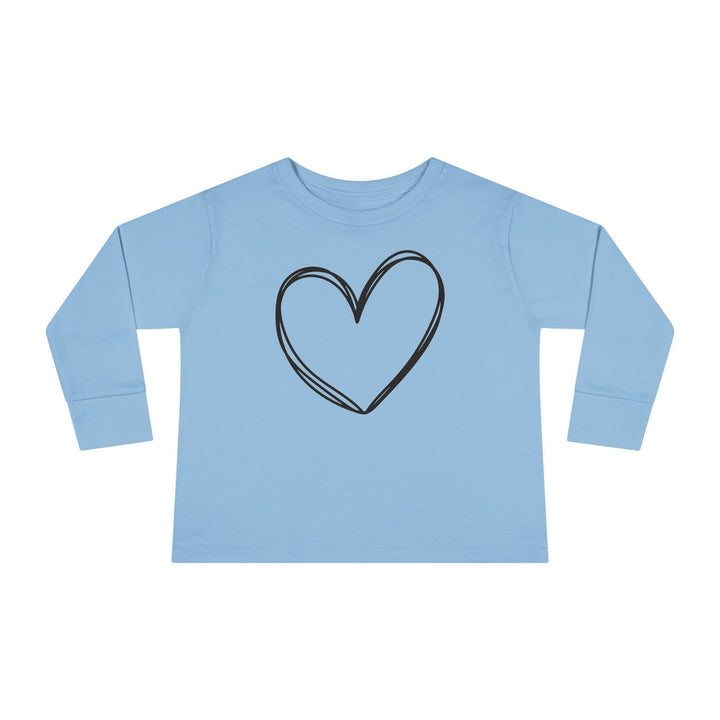 Heart - Toddler Long Sleeve Tee