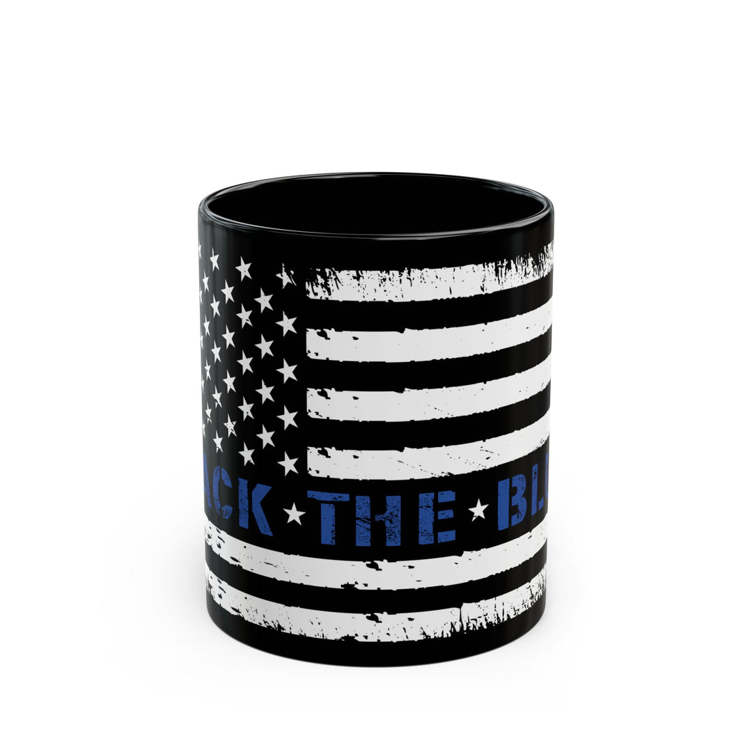 Back The Blue - Black Mug (11oz, 15oz)