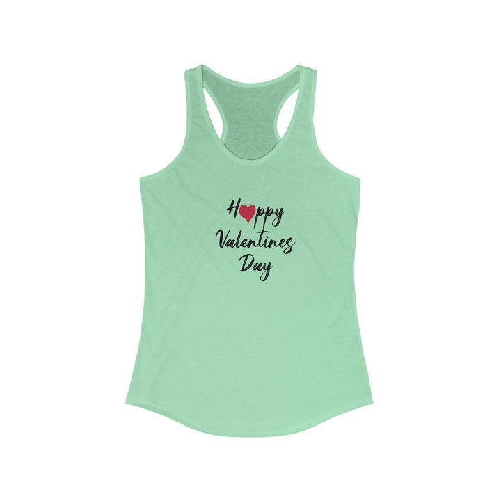 Happy Valentines Day - Women's Ideal Racerback Tank