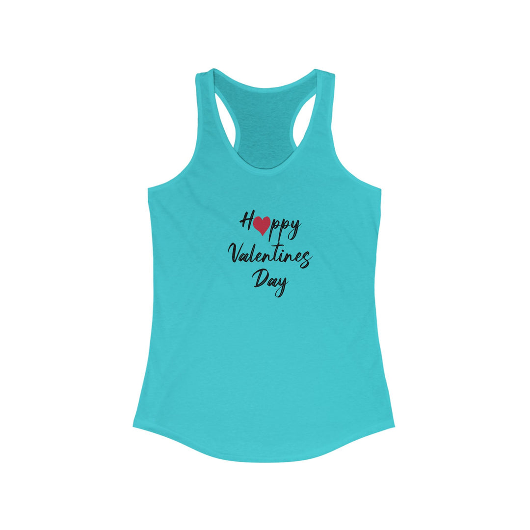 Happy Valentines Day - Women's Ideal Racerback Tank