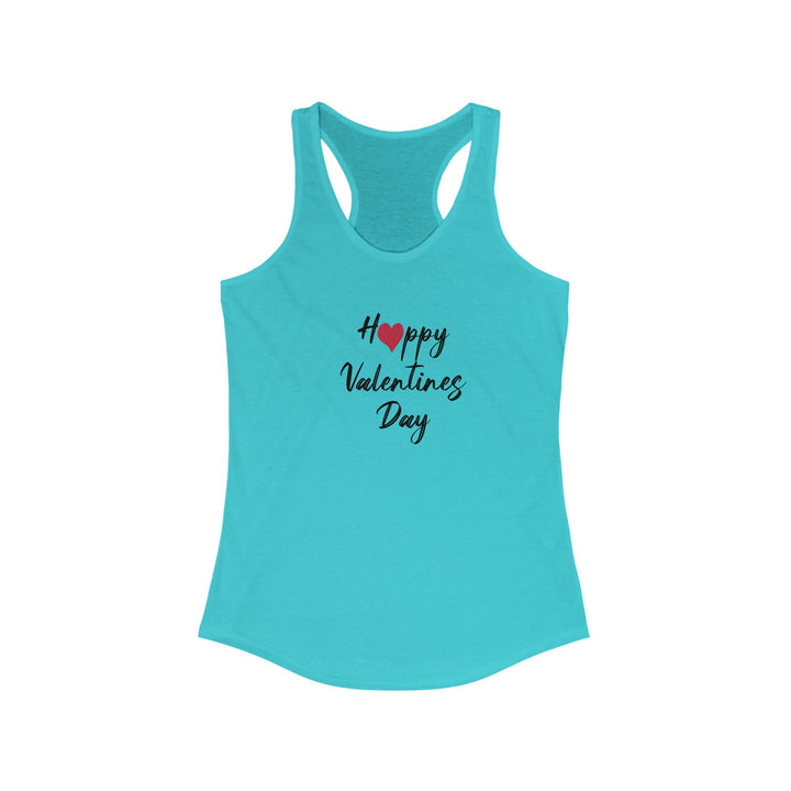 Happy Valentines Day - Women's Ideal Racerback Tank