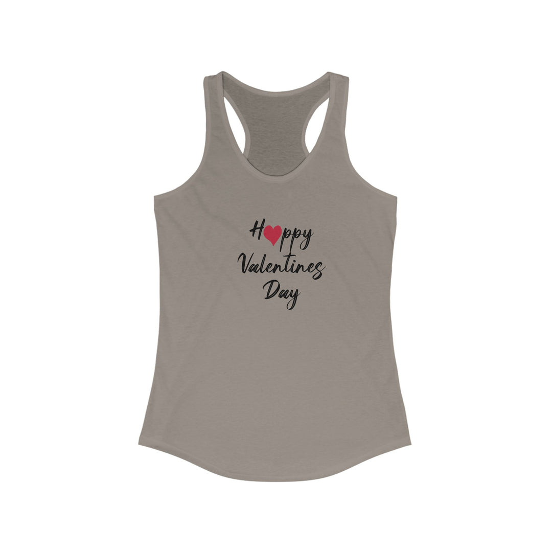 Happy Valentines Day - Women's Ideal Racerback Tank