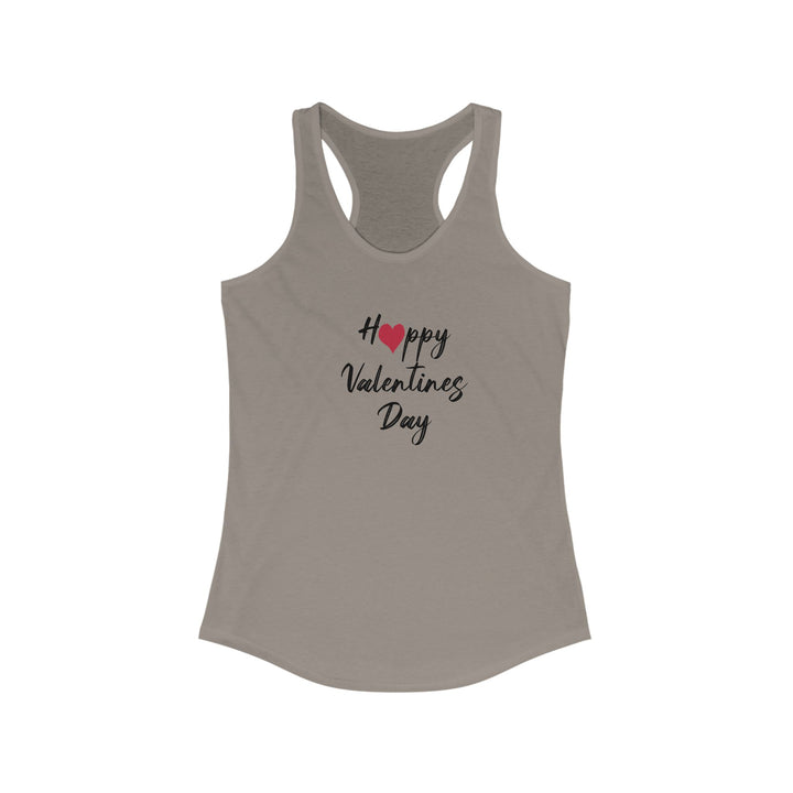 Happy Valentines Day - Women's Ideal Racerback Tank