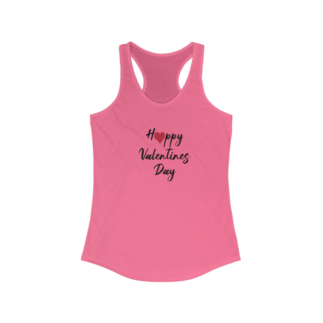 Happy Valentines Day - Women's Ideal Racerback Tank