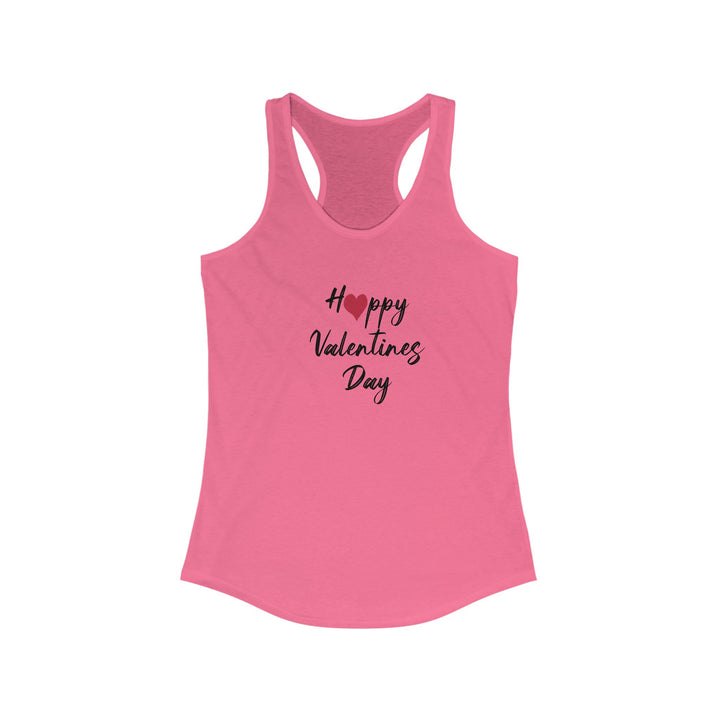 Happy Valentines Day - Women's Ideal Racerback Tank