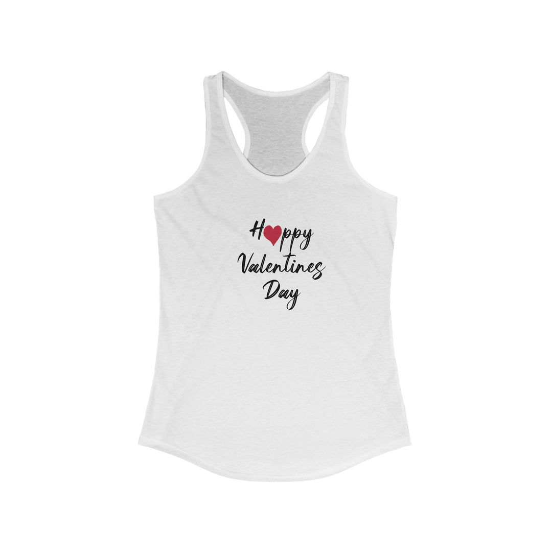 Happy Valentines Day - Women's Ideal Racerback Tank