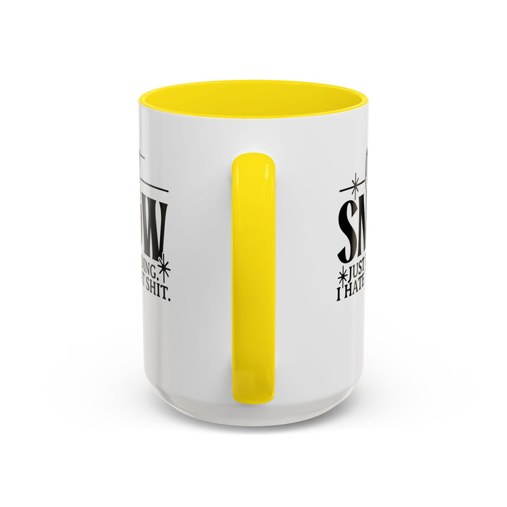 Let It Snow - Accent Coffee Mug (11, 15oz)