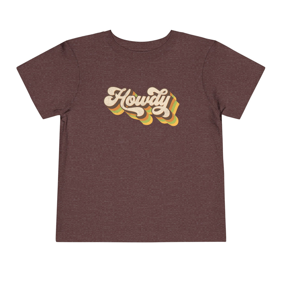 Howdy - Toddler Short Sleeve Tee