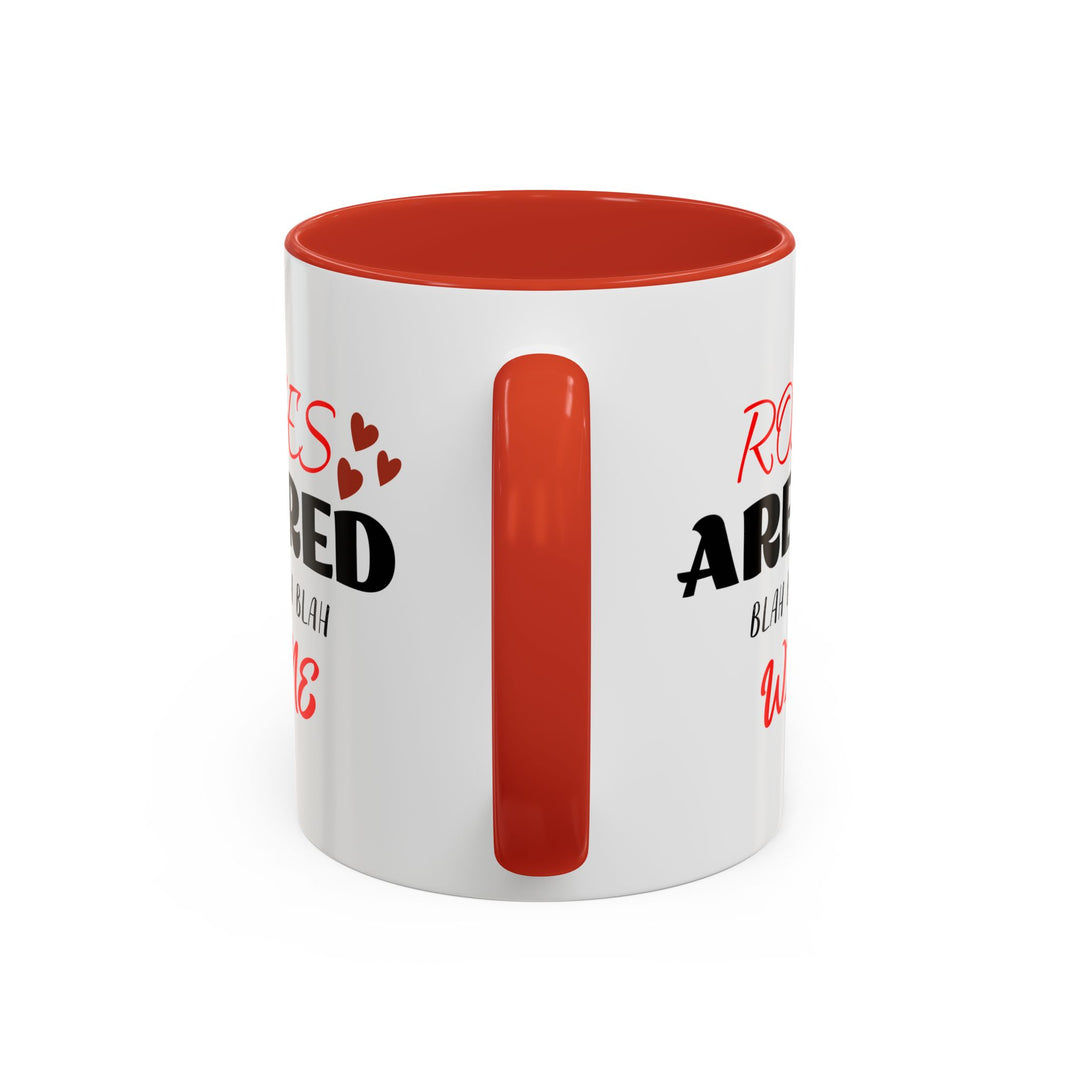 Blah Blah Blah Wine - Accent Coffee Mug (11, 15oz)