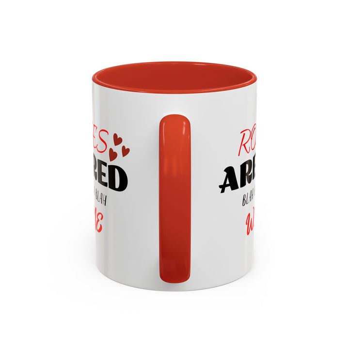 Blah Blah Blah Wine - Accent Coffee Mug (11, 15oz)