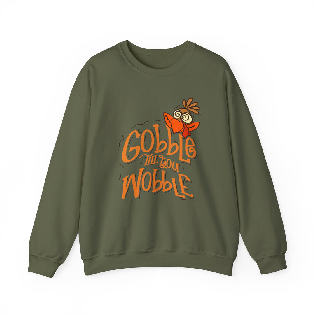 Gobble Till You Wobble - Unisex Heavy Blend™ Crewneck Sweatshirt
