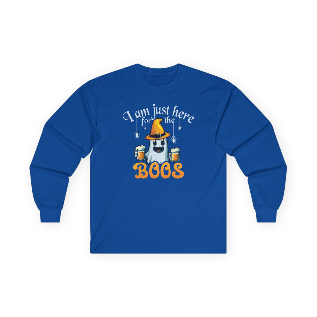 I'm Just Here For The Boos - Unisex Ultra Cotton Long Sleeve Tee