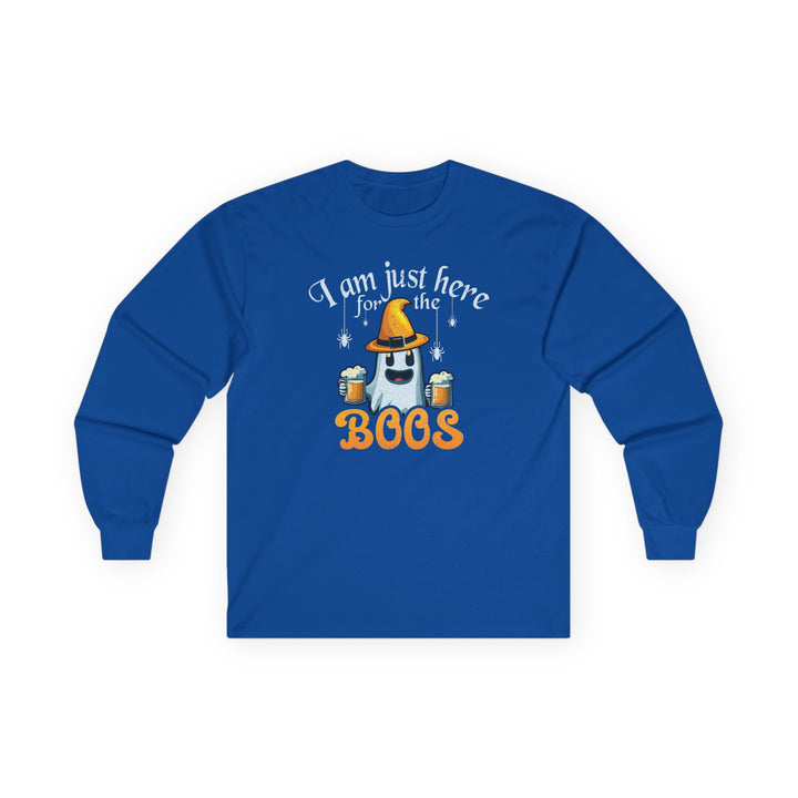 I'm Just Here For The Boos - Unisex Ultra Cotton Long Sleeve Tee