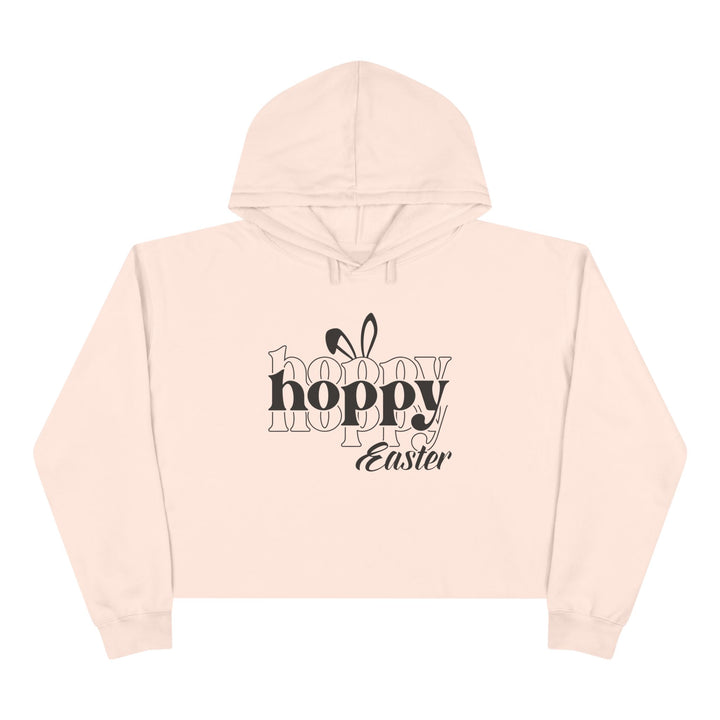 Hoppy Easter - Crop Hoodie